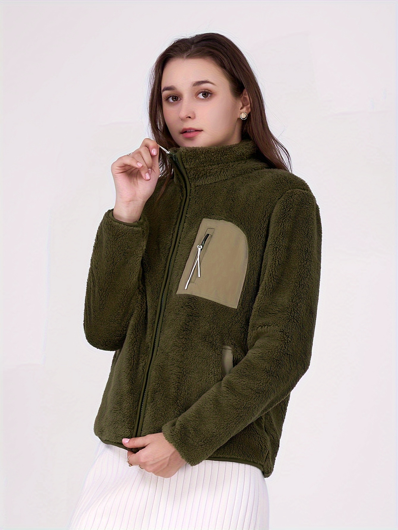 sherpa jacket sold on Temu United States