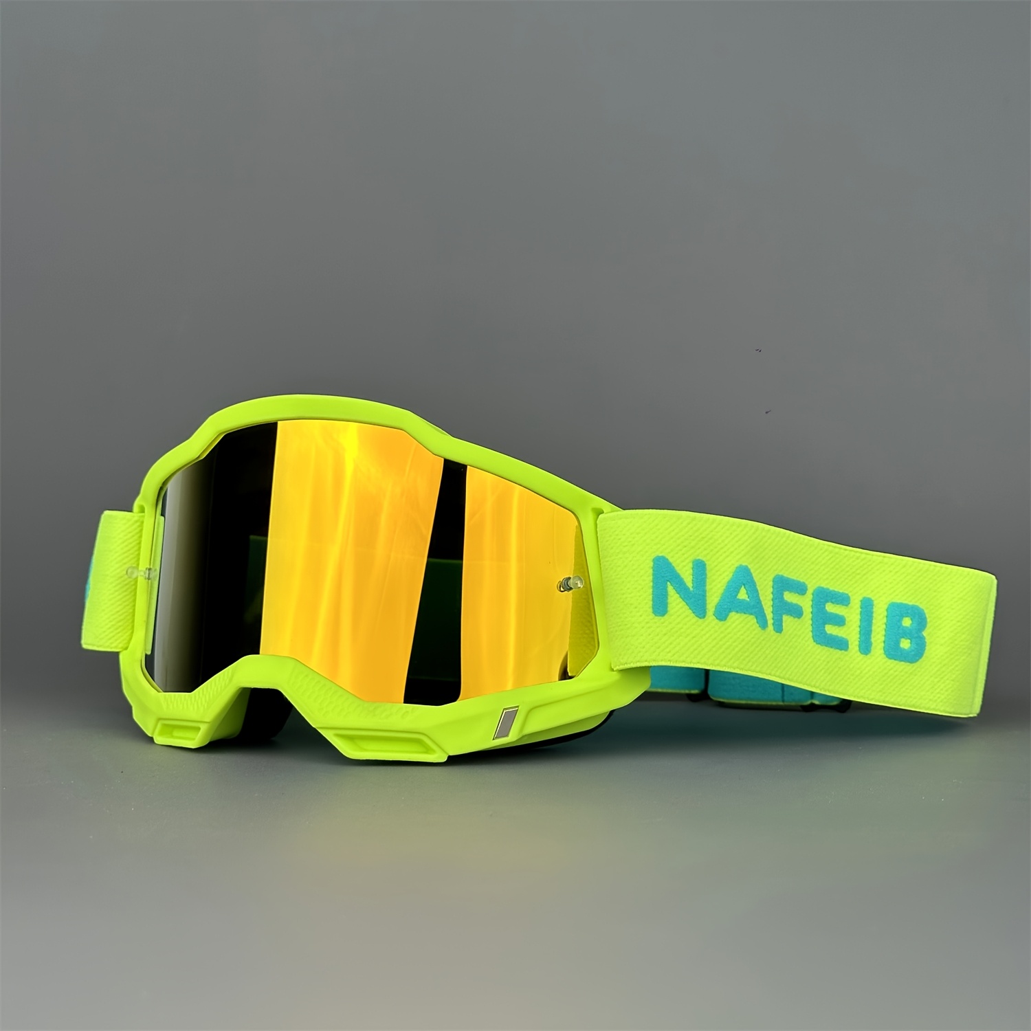 Nafeib Men'S & Women'S Outdoor Sports Fashion Glasses - Stylish Mirrored Lenses, Durable TPU Frame, Vibrant Pink & Green Gradient for Skiing, Hiking, Cycling - Unisex Design, Outdoor Activities, Sporty Look, Highquality Lenses