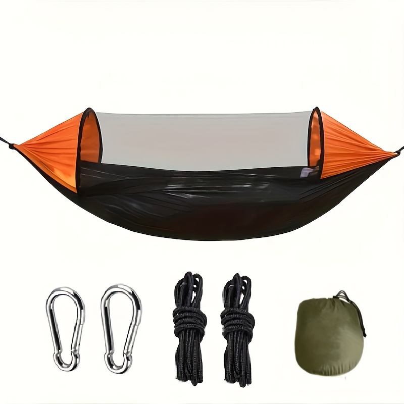 Brighten Up Your Outdoor Adventures with a Colorful Anti-Mosquito Hammock Chair!