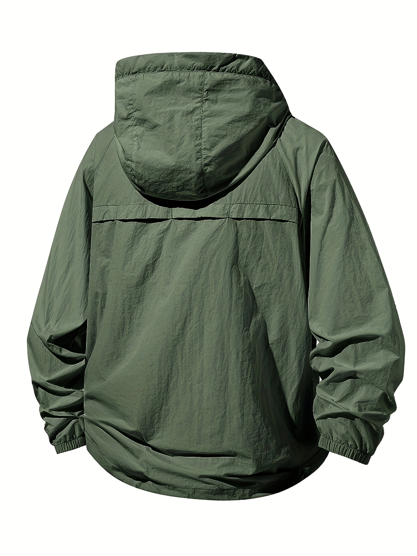 Men'S Lightweight Summer Outdoor Jacket with Large Zippered Pockets - Breathable, Quick-Drying, And Casual Style, Perfect for Hiking, Rock Climbing, And Fishing. Spring And Summer Coat | Hooded Design | Zippered Jacket