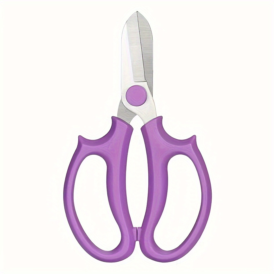 Image of Sumyoung Professional Pruning Shears, Grip Handles, , Stainless Steel , Manual Garden Scissors For Flower Arranging, Gardening Trimming, Plant Pruning, Fruit Picking