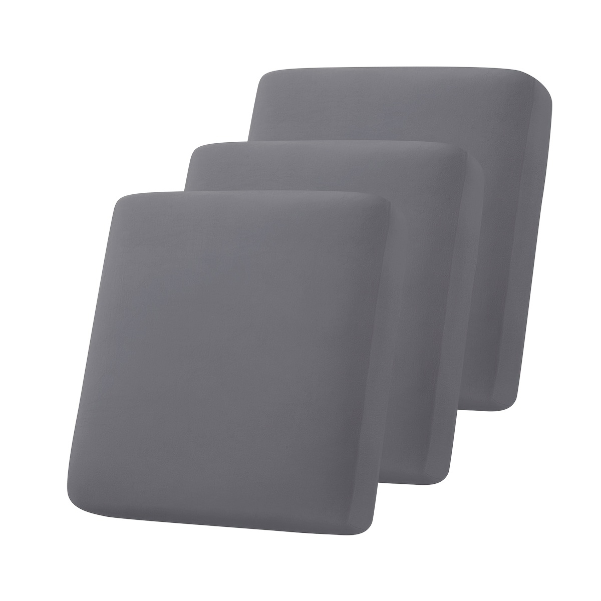 TEMU 2/3pcs Housse de coussin de canapé extensible en tissu de fibre printemps/été Housse de protection de coussin de chaise de rotin d'extérieur