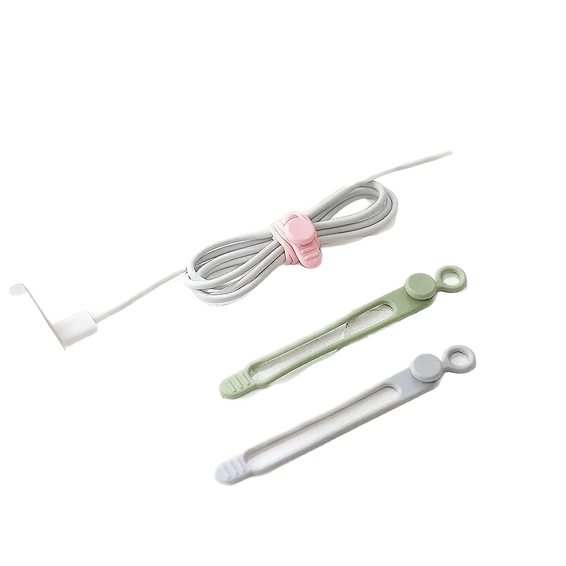 10/20pcs Multi-Functional Reusable Cable Ties for Wire Management