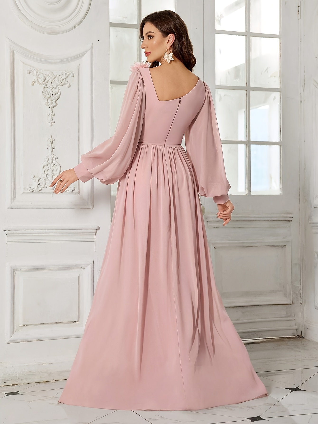 country bridesmaid dresses australia Elegant Blue Chiffon Off the Shoulder A-line Long Prom Dress, Evening –  AlineBridal