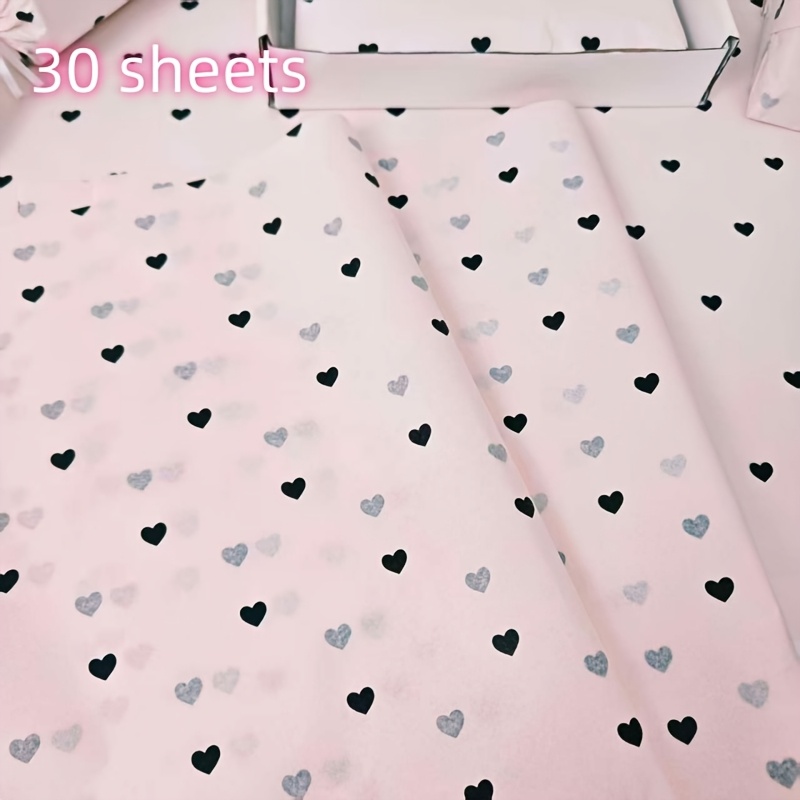 Image of Thin Paper With Foundation Makeup Pattern, 20 X 14 Inch Gift Wrapping Paper, Suitable For Wedding, Valentine's Day, Birthday Gift Packaging, Bouquet Packaging, Gift Bag Filling And Party Gifts