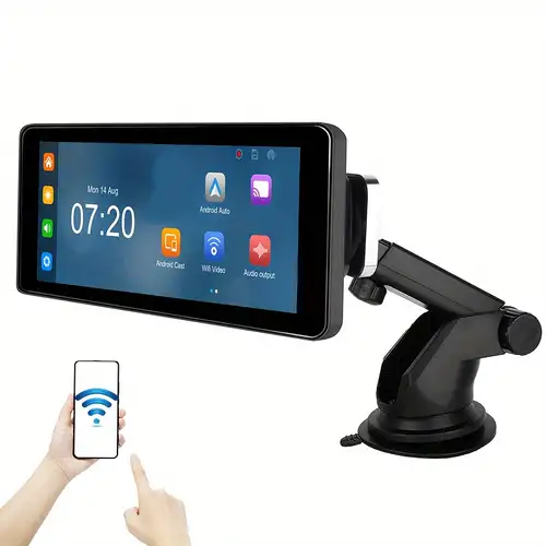 Wireless für Car Play tragbarer Autoschirm, 7-Zoll-HD