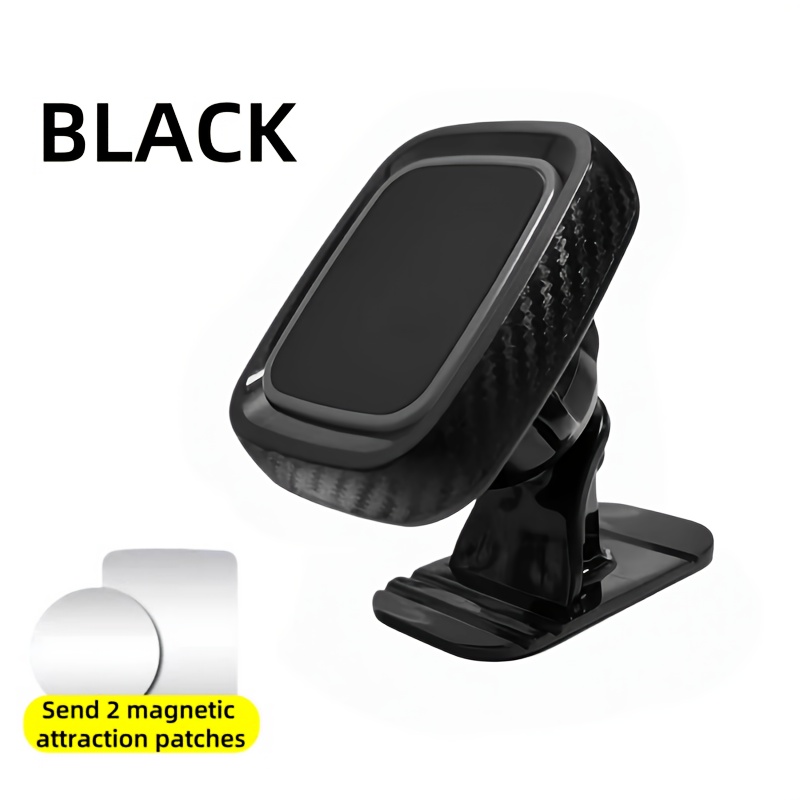 Image of Car Phone Holder Foldable Strong Magnetic Suction New Car Multifunctional Dashboard Navigation Universal For The Whole Car, 360 Degree Rotation Suitable For Iphone, , Xiaomi