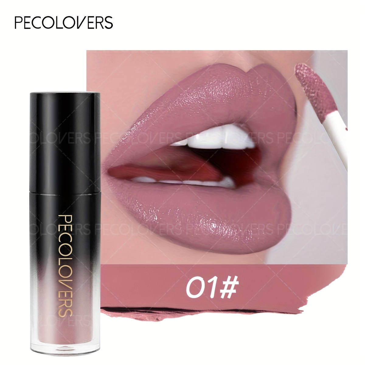 Image of Moisturizing Lip Gloss Cup Waterproof Velvet Long-lasting Sexy Red Matte Liquid Lip Glaze Lip Makeup Cosmetics
