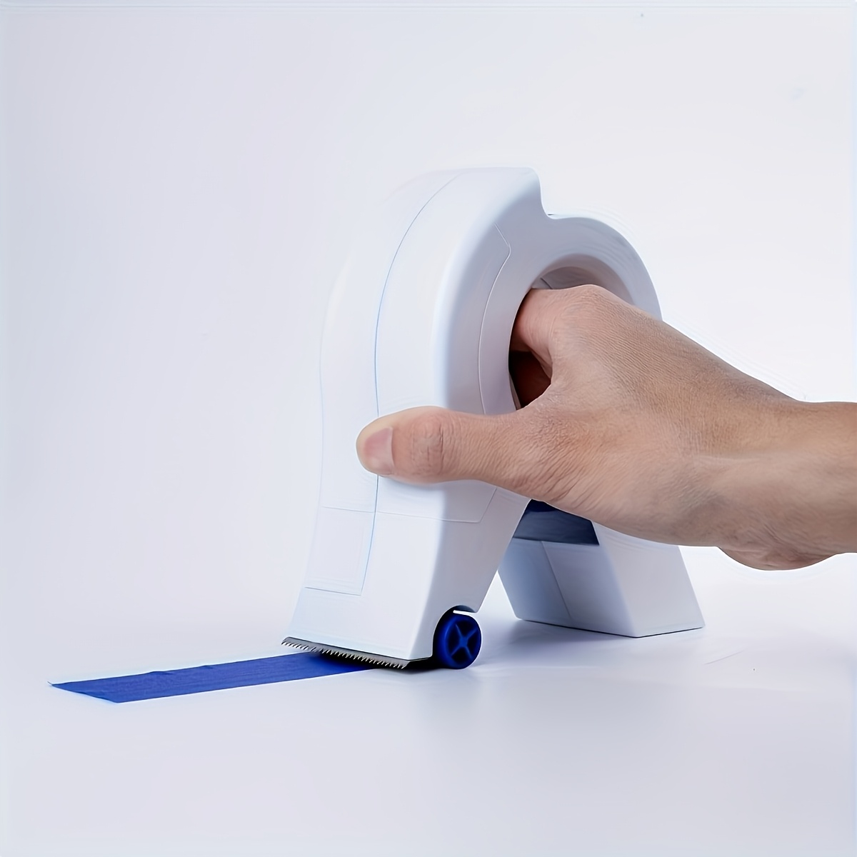 Image of 's Masking Tape Dispenser, Durable Abs, Portable And Easy To Grip, Ideal For Home And Industrial Use, Battery Free, Suitable For Tailors And