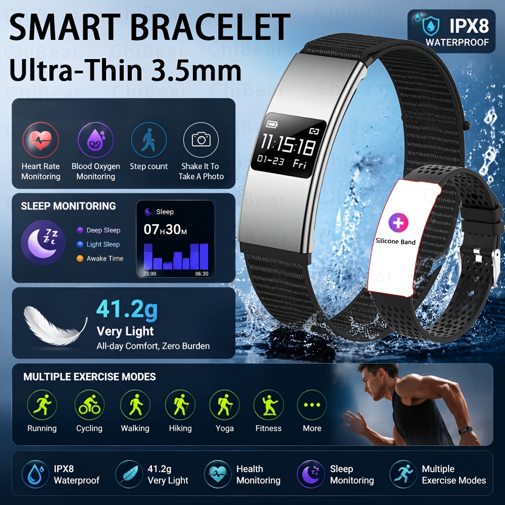 Ultra-Thin Smartwatch with Multifunctional Features
