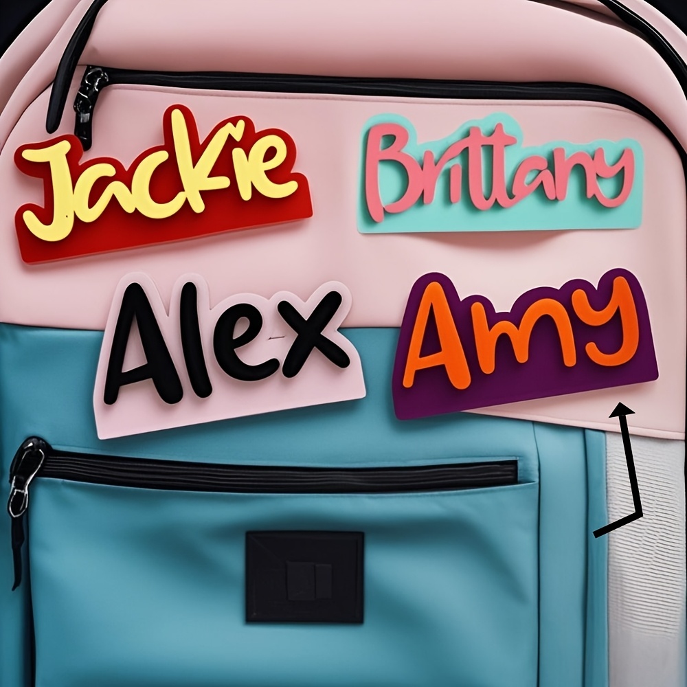 TEMU 1 Personalized Custom Name Badge, Custom Brooch, Suitable For Nurses, Teachers, Midwives Custom Name Tag Brooch - Durable Acrylic Reusable Id