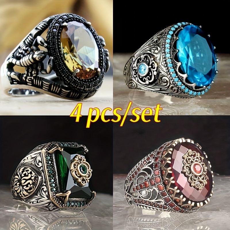 

4pcs Men' Classical To , , Accessories, Clothing, Banquets, Parties, Birthdays, Anniversaries , Jewelry