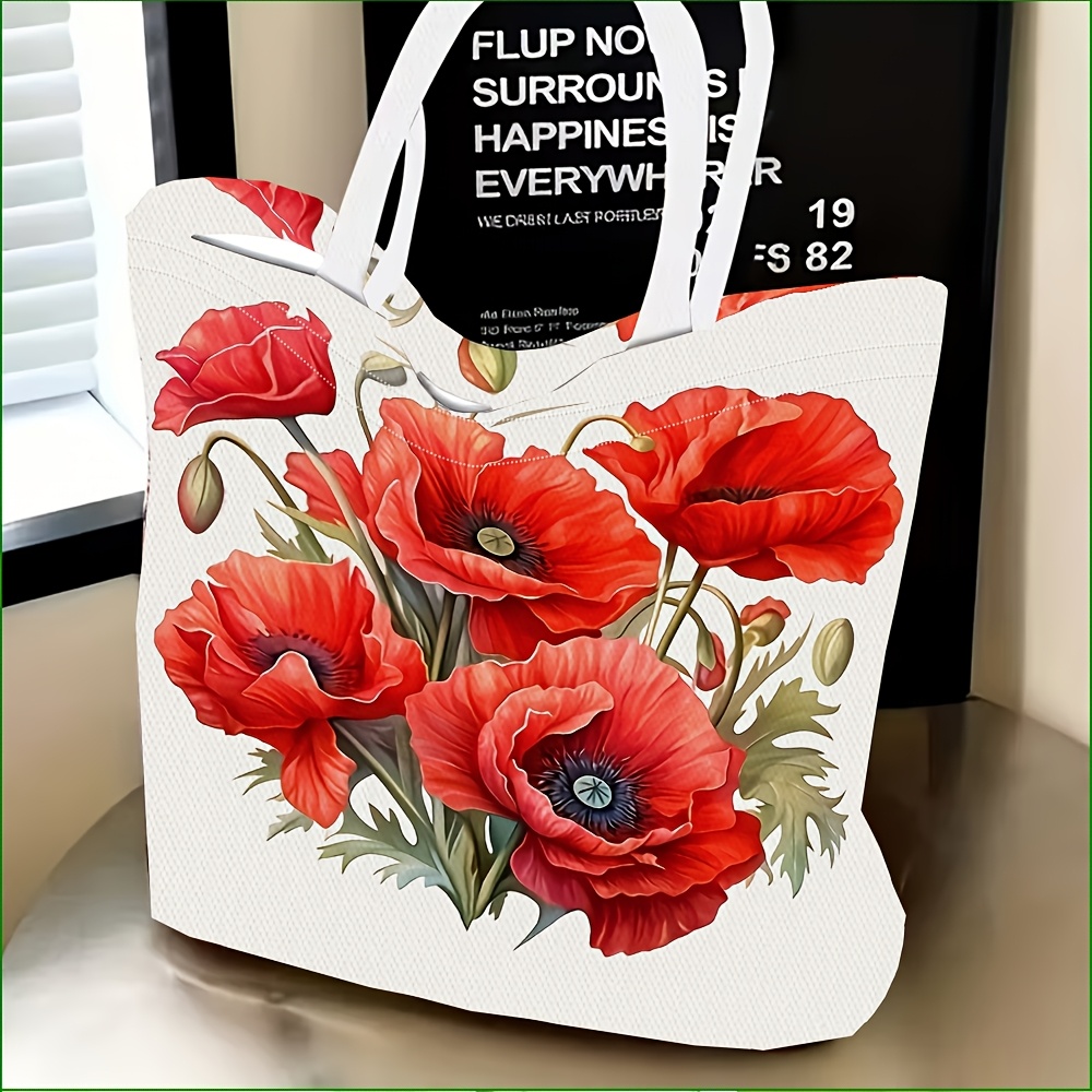 TEMU 1 pz Borsa a spalla squisita, Borsa a tracolla da donna con motivo bouquet , Multifunzionale, Borsa a , Pochette, Borsa da sera, da viaggio,