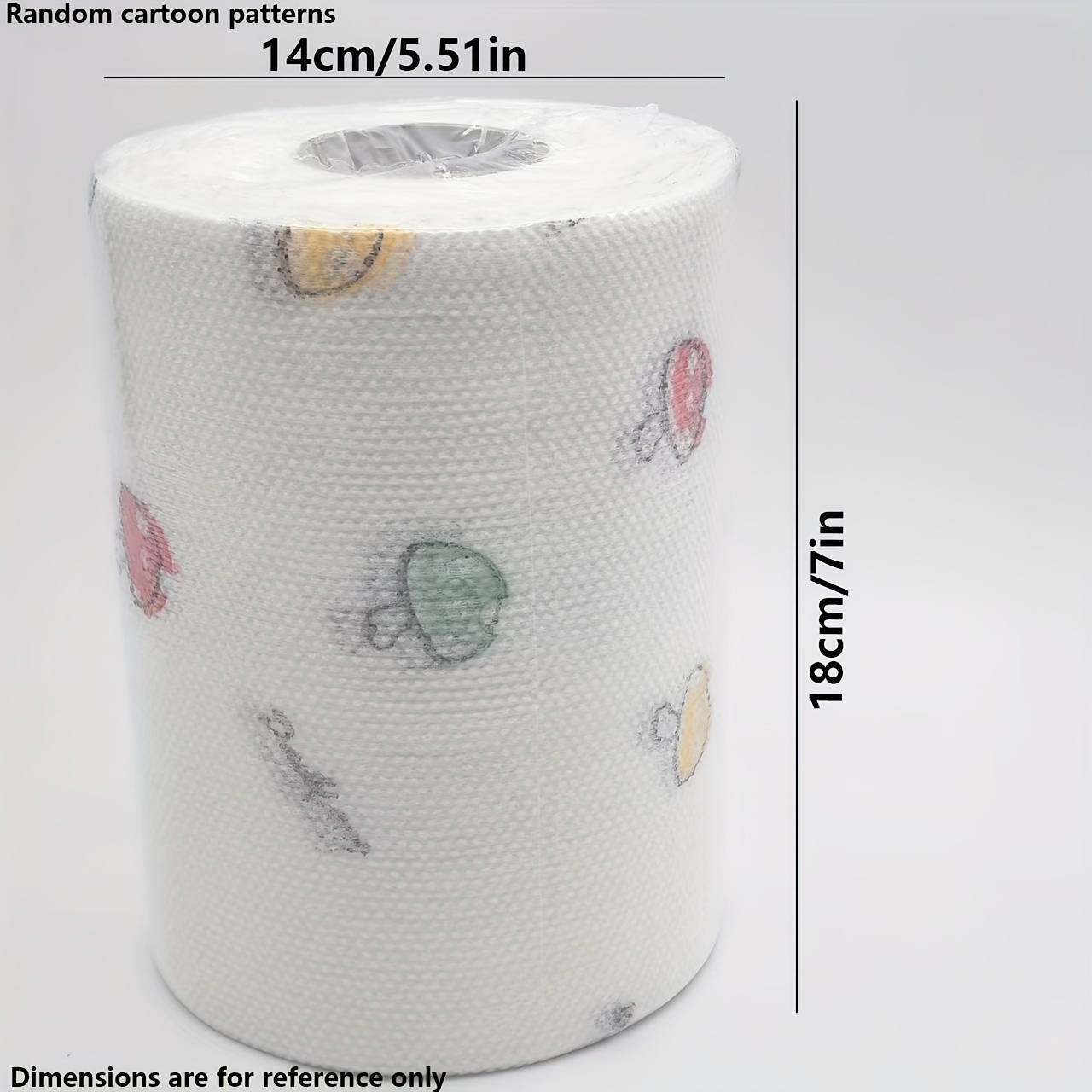 High Efficiency "800 Times - Wet And Dry, Washable, Oil, Kitchen Paper Towels, Paper Towels, Household Cleaning Degreasing Cloth ( Patterns) Lazy Rags - Party Supplies 800 Times, Paper Towels
