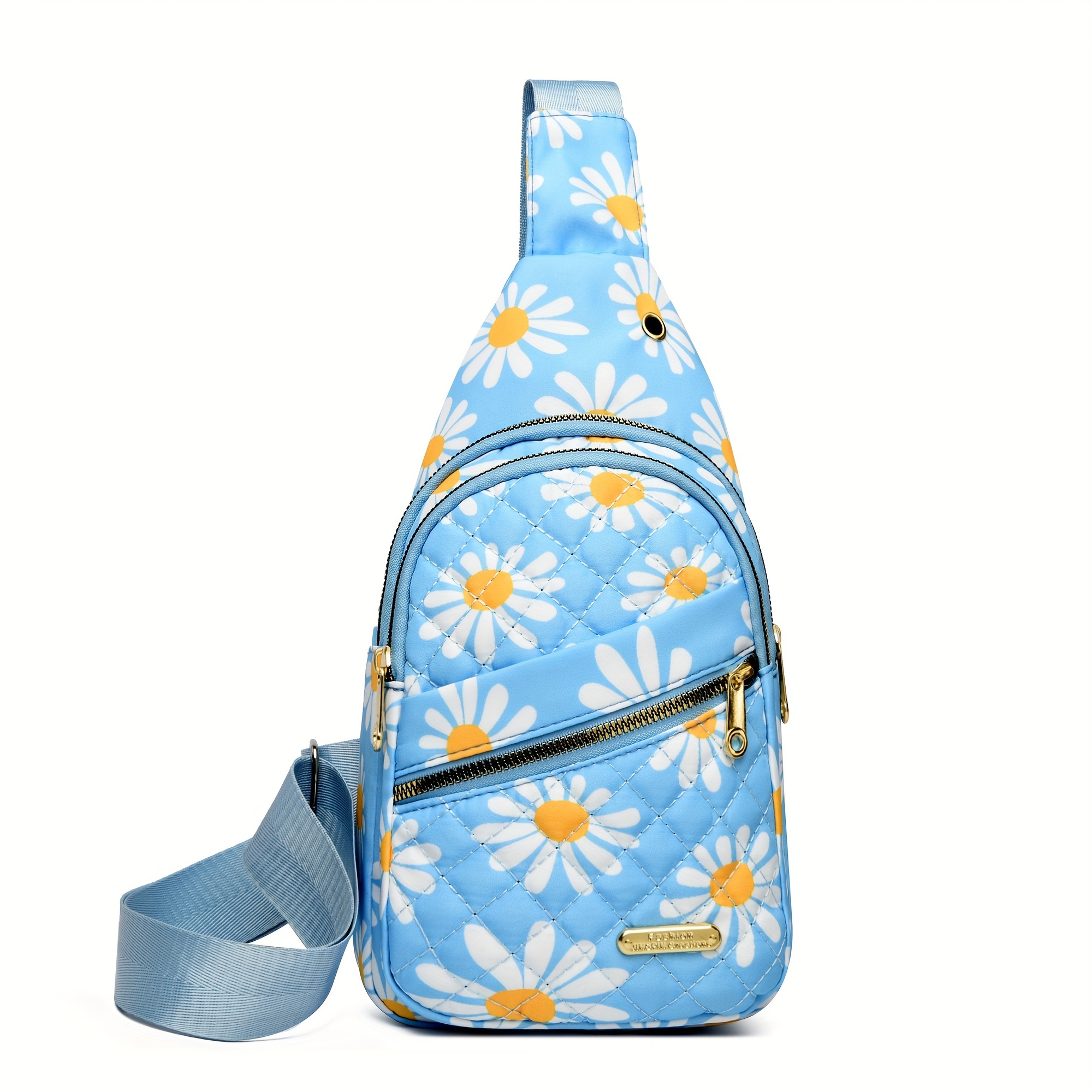 Mochila Para Hombre Mariconera Pechera Hombro Con Portabotella Puerto Usb