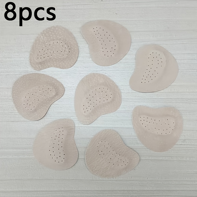 TEMU 8 pezzi Premium in Pelle per Avampiede, Ammortizzazione Morbida con Assorbimento del Sudore, Traspiranti, Impermeabili e Antiabrasione, Esterno