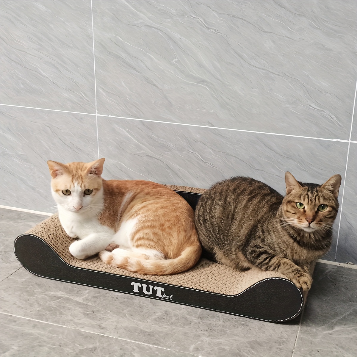 Durable Cardboard Cat Scratcher Lounge Bed Scratch Pad Sofa - Temu