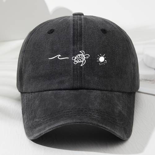 chapeaux de soleil unisexes tendance dété avec et tortues, conçus pour la protection solaire, le confort respirant et ajustables pour les sports de et les activités de loisirs