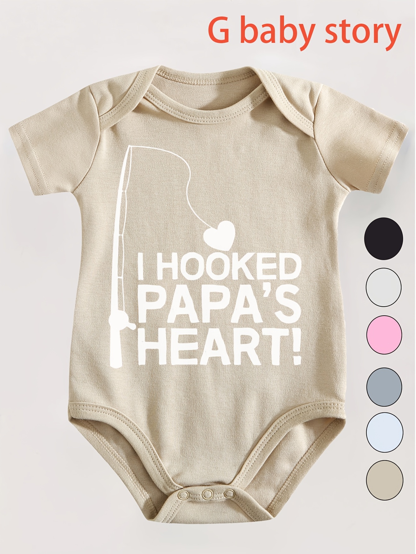 papa baby boy clothes sold on Temu United States