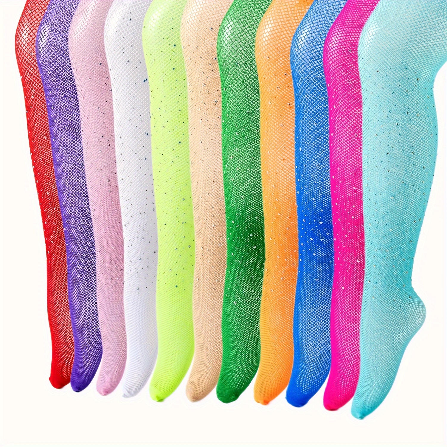 

1 Pair Of Kid's Solid Color Pantyhose, Comfy & Breathable Soft & Elastic Thin Pantyhose For Spring And Summer