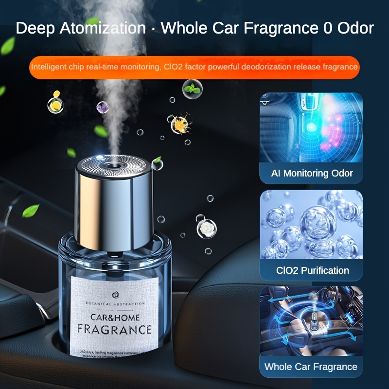 Smart Car Air Aromatherapy Machine, Aromatherapy Car Air Freshener,  Adjustable Speed, USB Plug Car Aromatherapy Machine, Smart Atomization  Aromatherap