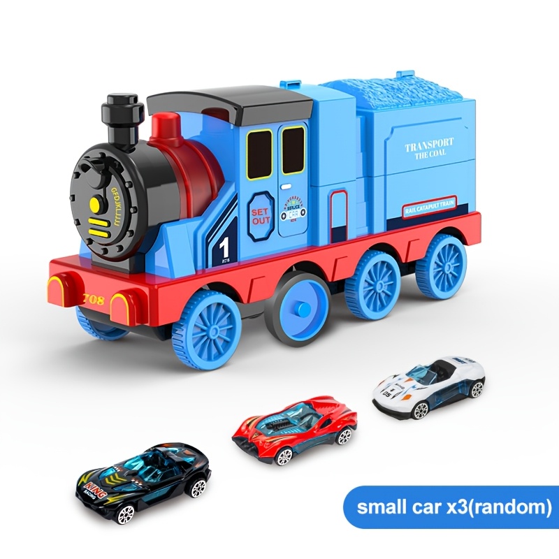 Image of Deformable Simulation Train, Launcher Foldable Track Mini Car, Puzzle Toy Car Model, Puzzle Toy, Boys And Girls, Christmas Holiday Gift, Accessory Color Random