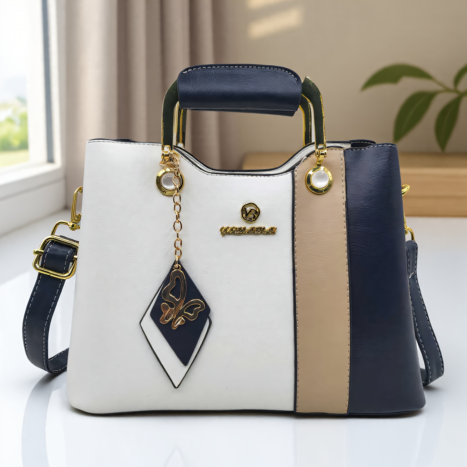 TEMU Women's Fashion Shoulder Bag, Style Handbag Crossbody Bag