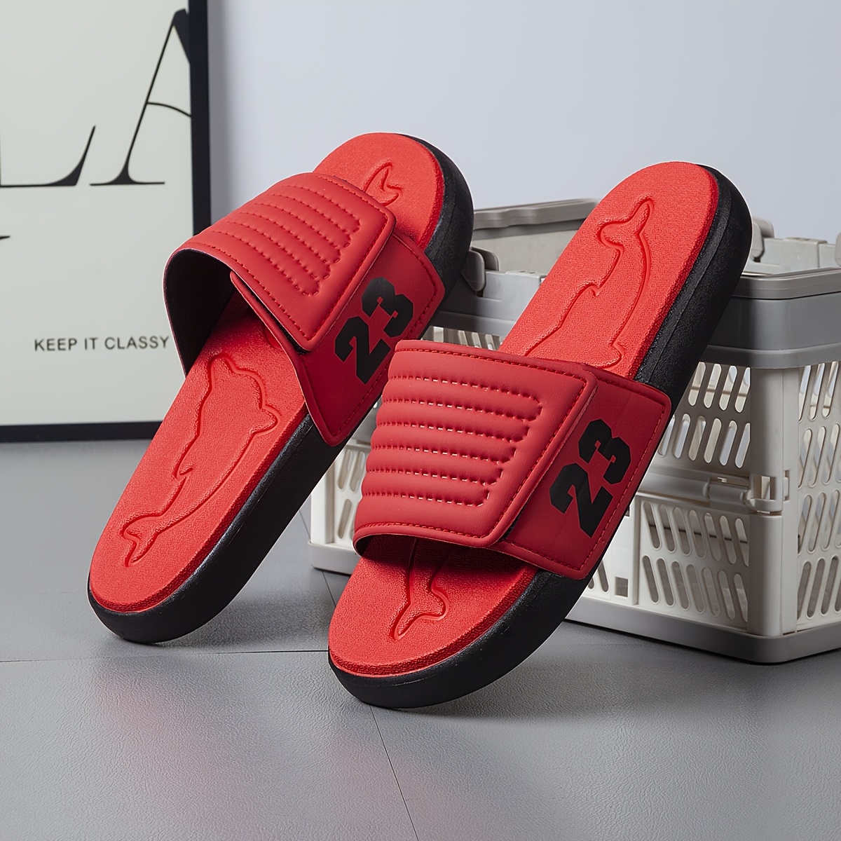 Chaussons de Sport Été Homme Grande Taille Chaussons de sport d
