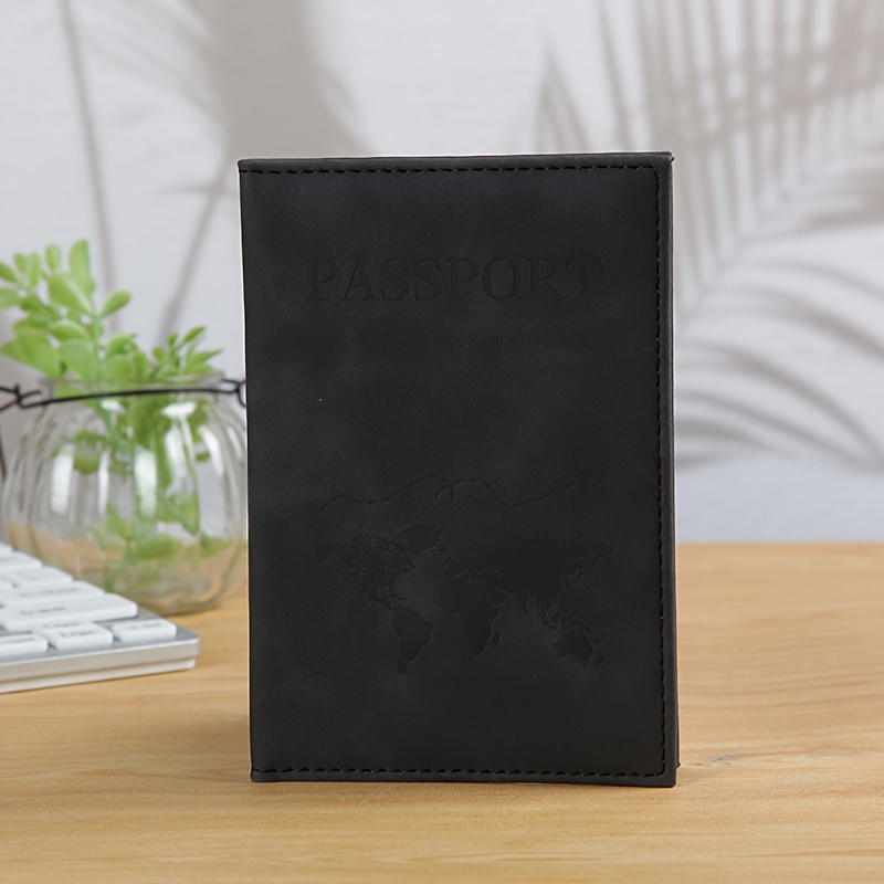 1pc Simple Passport Holder, Convenient Passport Case