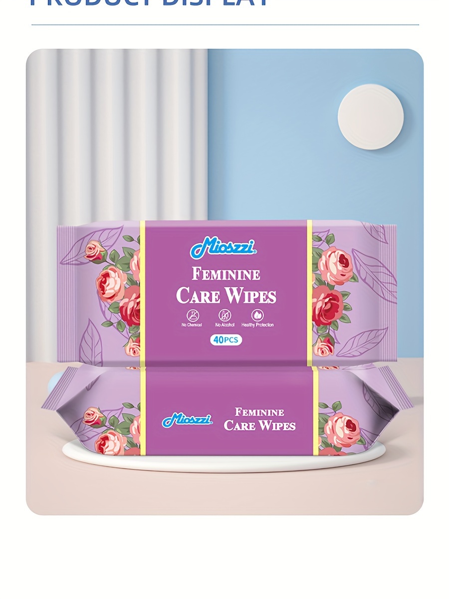 Women's Wet Wipes - 160, 320, 480pcs | Adult Daily & Menstrual Care, Long Lasting Freshness
