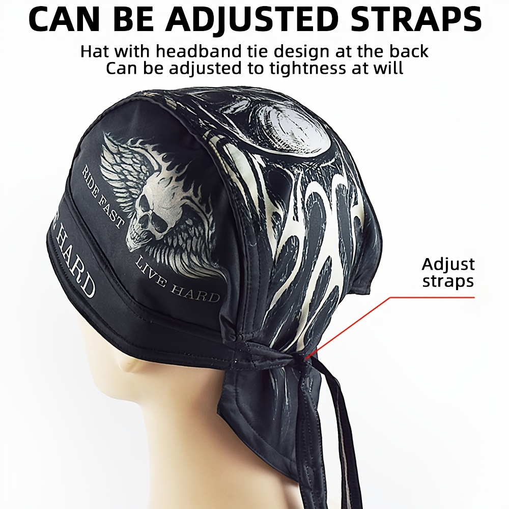 how to tie a bandana for motorcycle riding