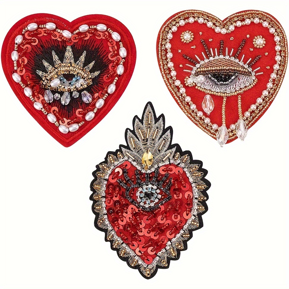 

1 Set Mixed -shaped Patches & Accents, Embellishments, Sew-on For Clothing, , Jackets, Handbags, , Diy Decorations