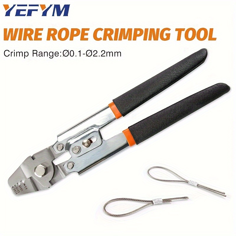 Combo Kit/ Wire Rope Crimping Tool Swaging Tool - Temu Canada