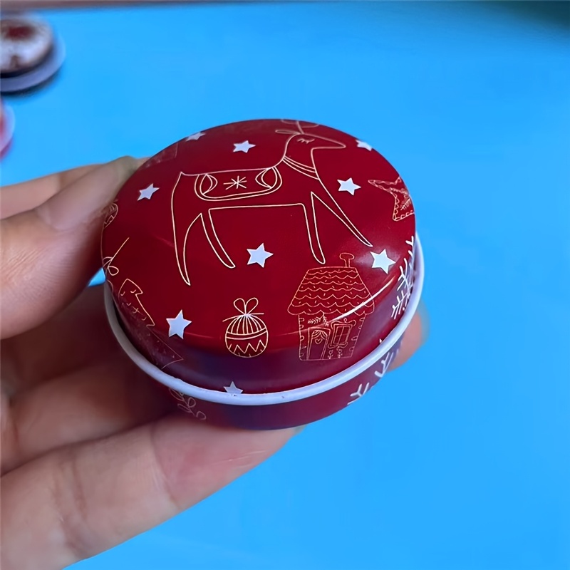 Mini Round Christmas Gift Packaging Box