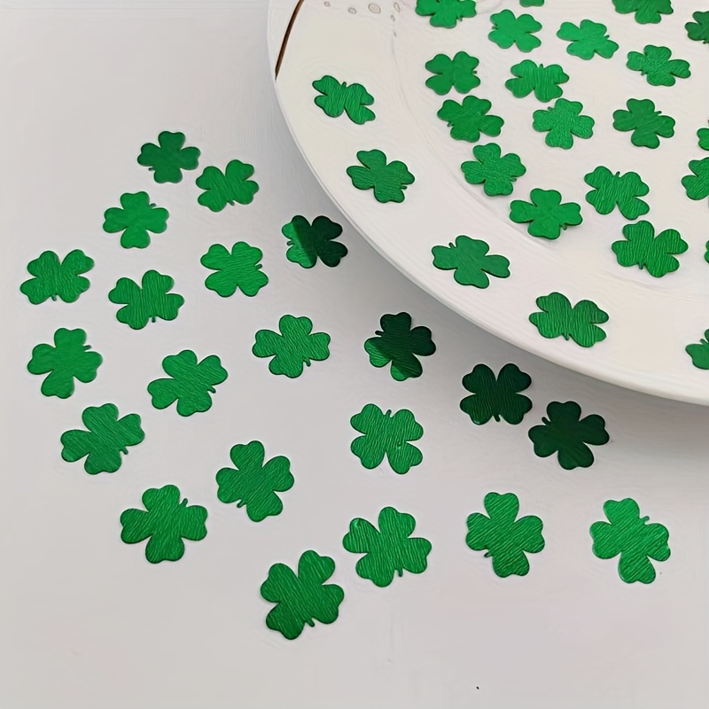 

Set, Four-leaf Clover Sequins Home Party Table Decoration Sequins Diy Decorative Sequins, Party Decor, Party Supplies, Holiday Decor, Holiday Supplies