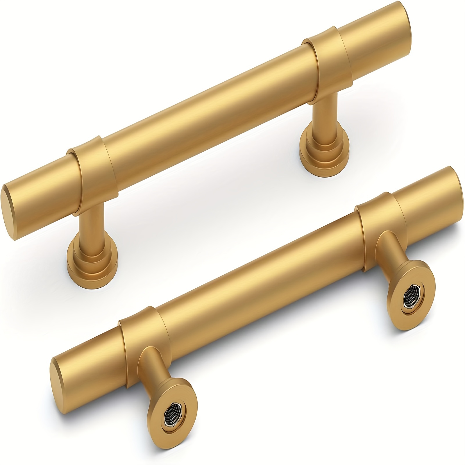 slim fit dress slacks Round "Capri" Brushed Gold Cup Drawer Pull, Ring Pull or Cabinet Knob   Forge Hardware Studio