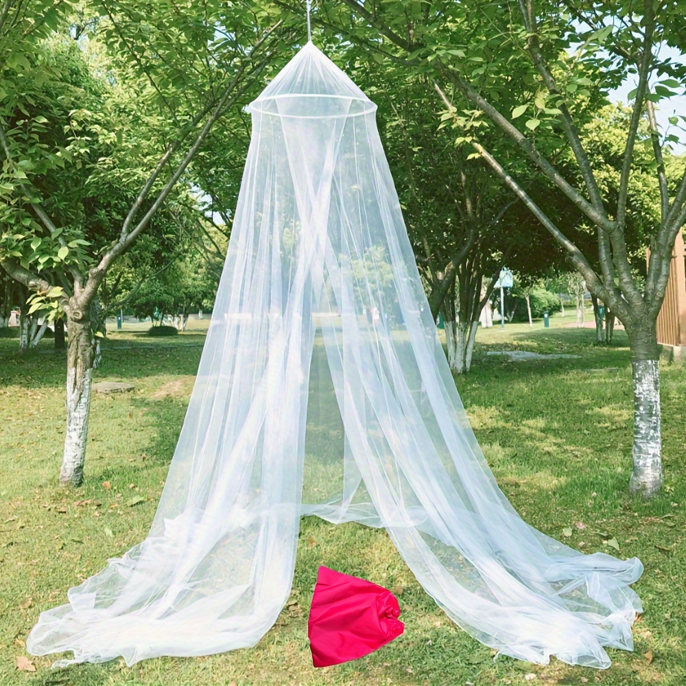 Outdoor Hanging Dome Mosquito Net, Shop On Temu And start Saving