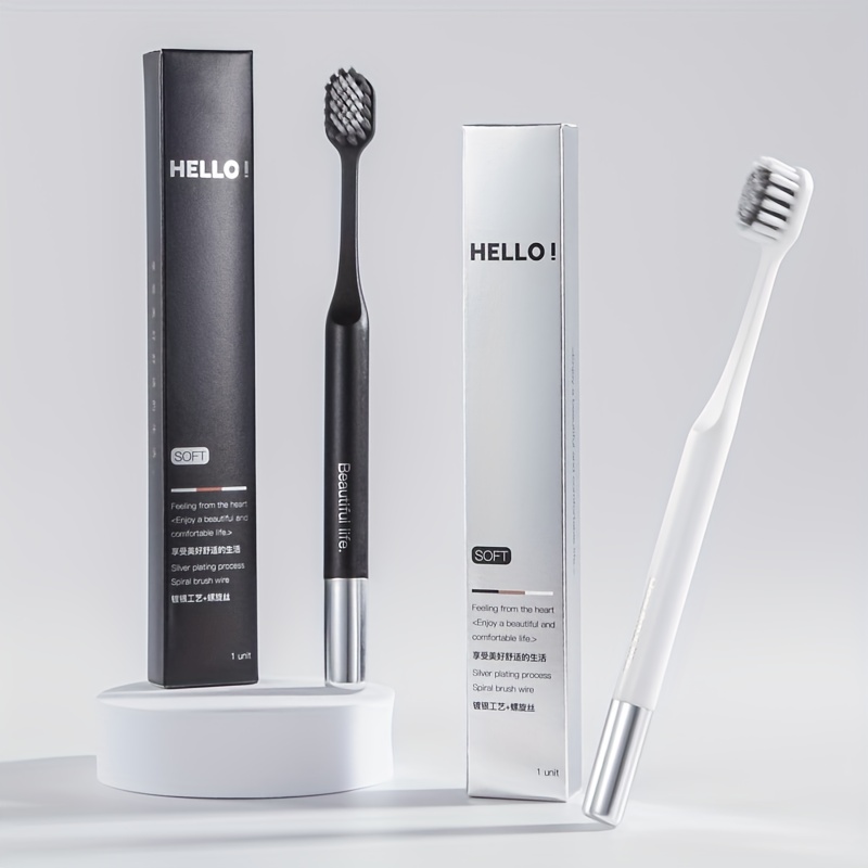 Professional Soft Bristle Toothbrush for Gentle Plaque Removal