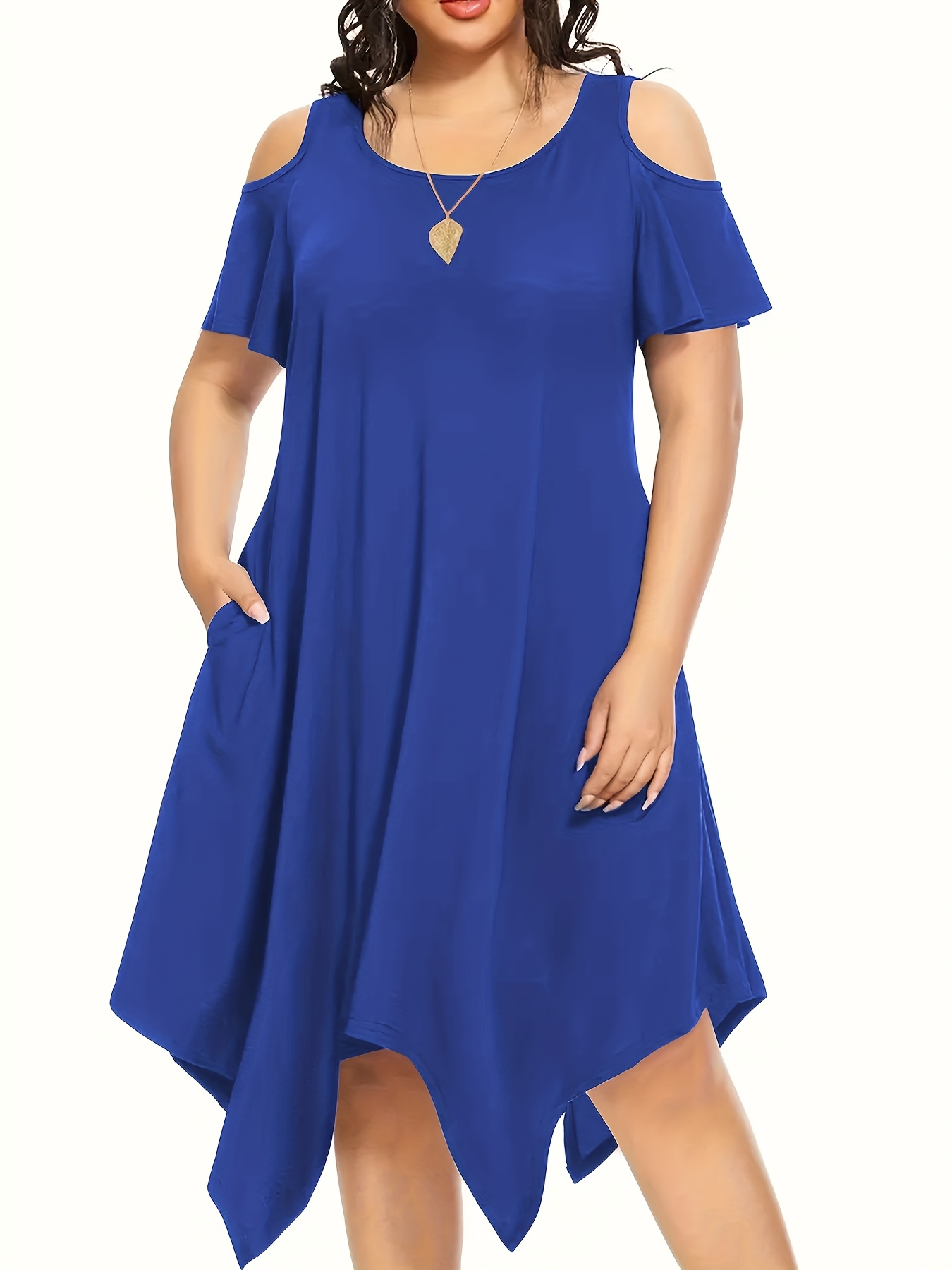 plus size elegante zwarte jurk voor vrouwen rekbare Temu Belgium