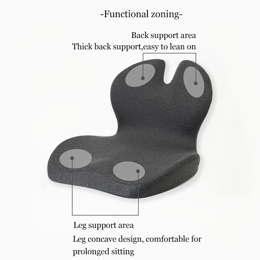 office lumbar support cushion and seat cushion integrated workstation for prolonged sitting memory foam   Product details 2
