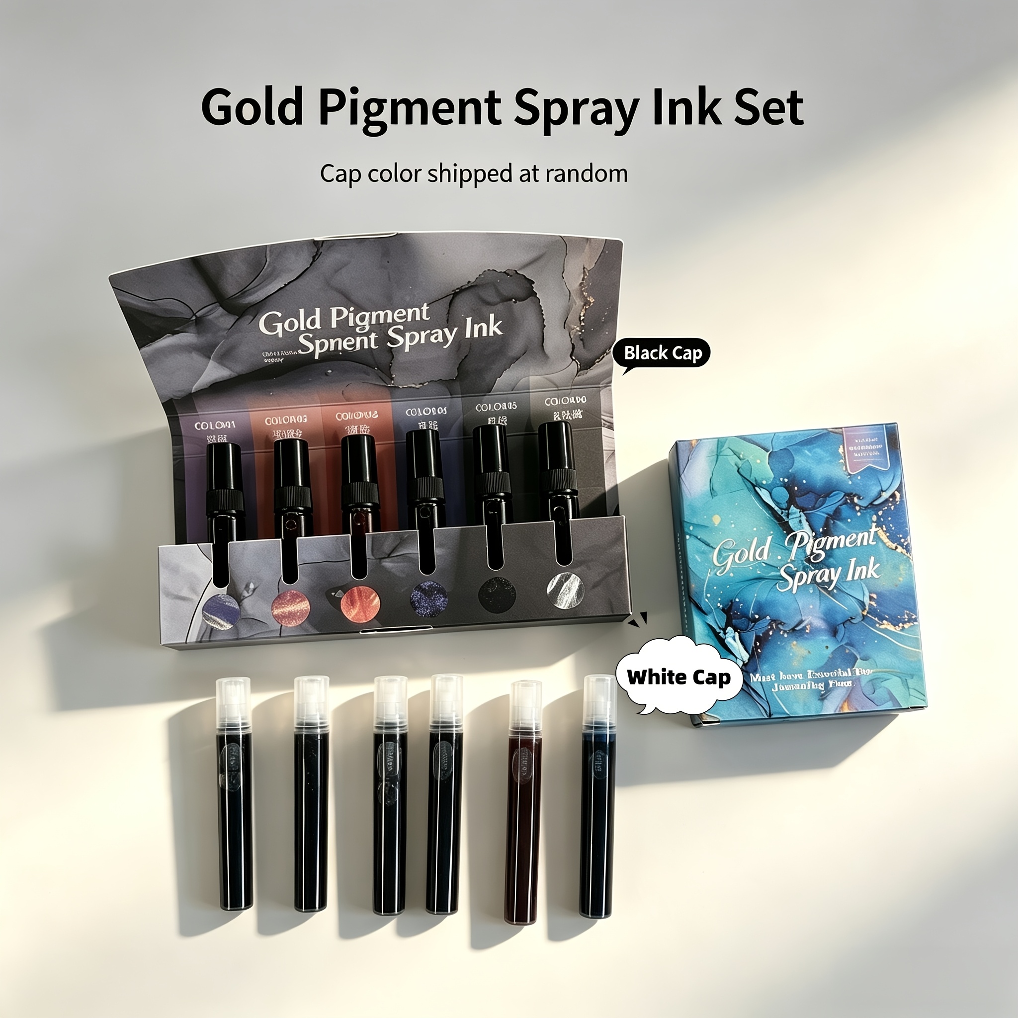 Rose Golden Pigment Ink Set