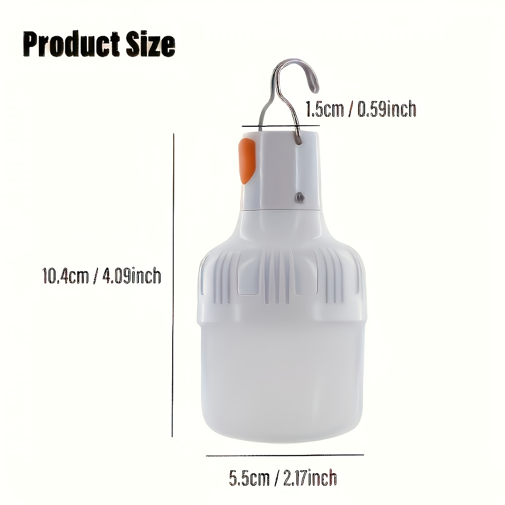 4pcs Rechargeable LED Camping Lantern