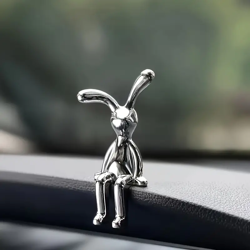2 4 8pcs easter bunny decorative ornaments on cars and monitors Product details 7