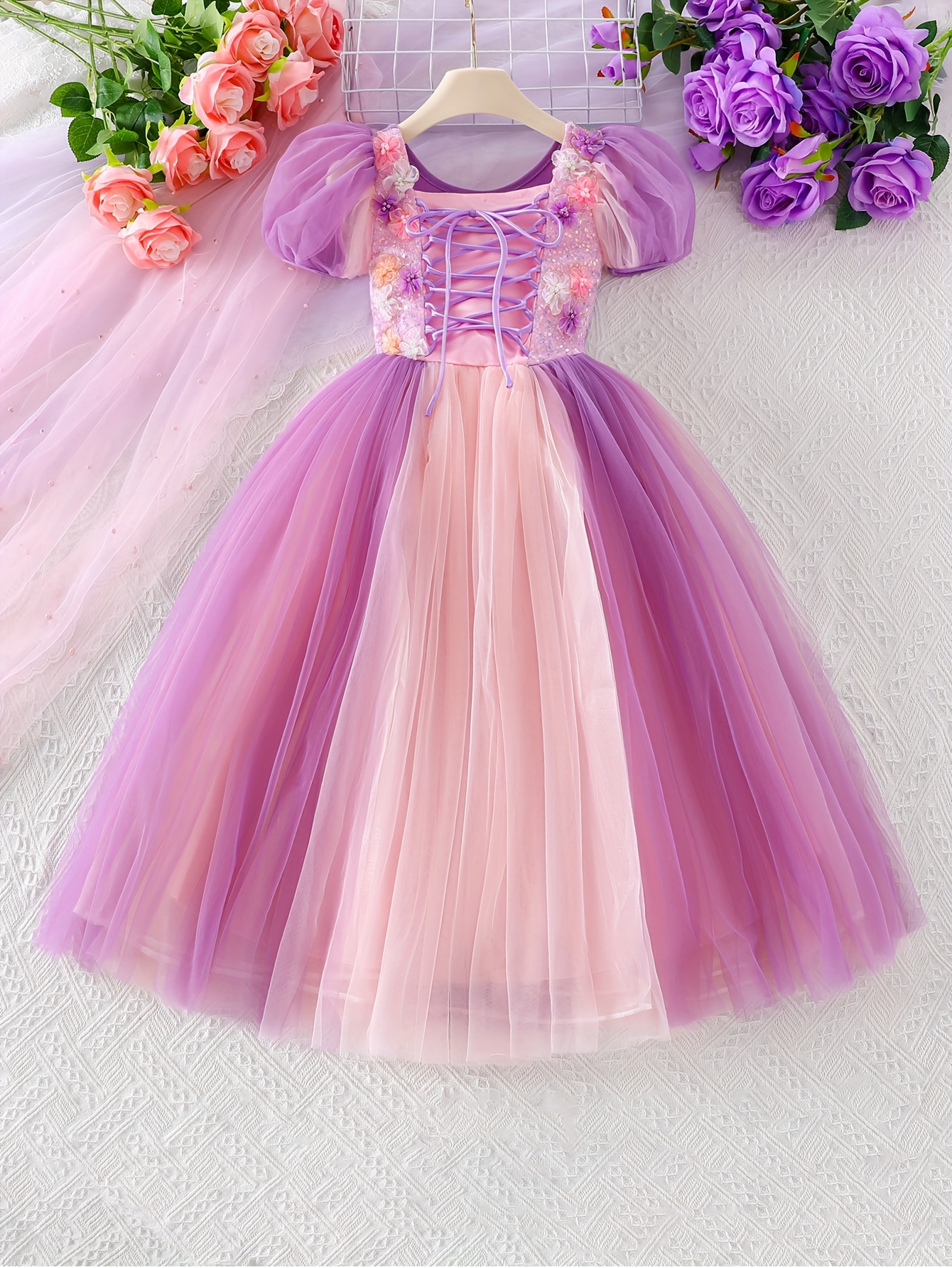 3 year old princess dress princess dress 3 year old sold on Temu Canada