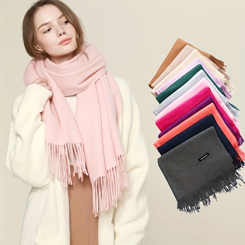 Classic Elegant Cashmere Scarf