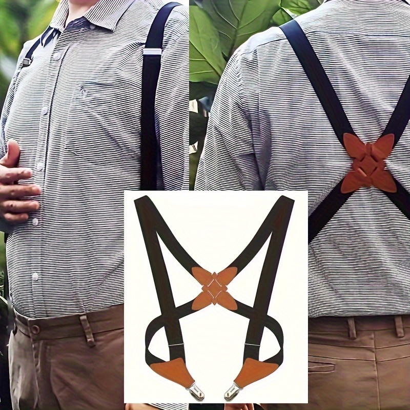 

Elegant Adjustable Suspenders For - Soft, Breathable Micro- Design For , Casual & Formal