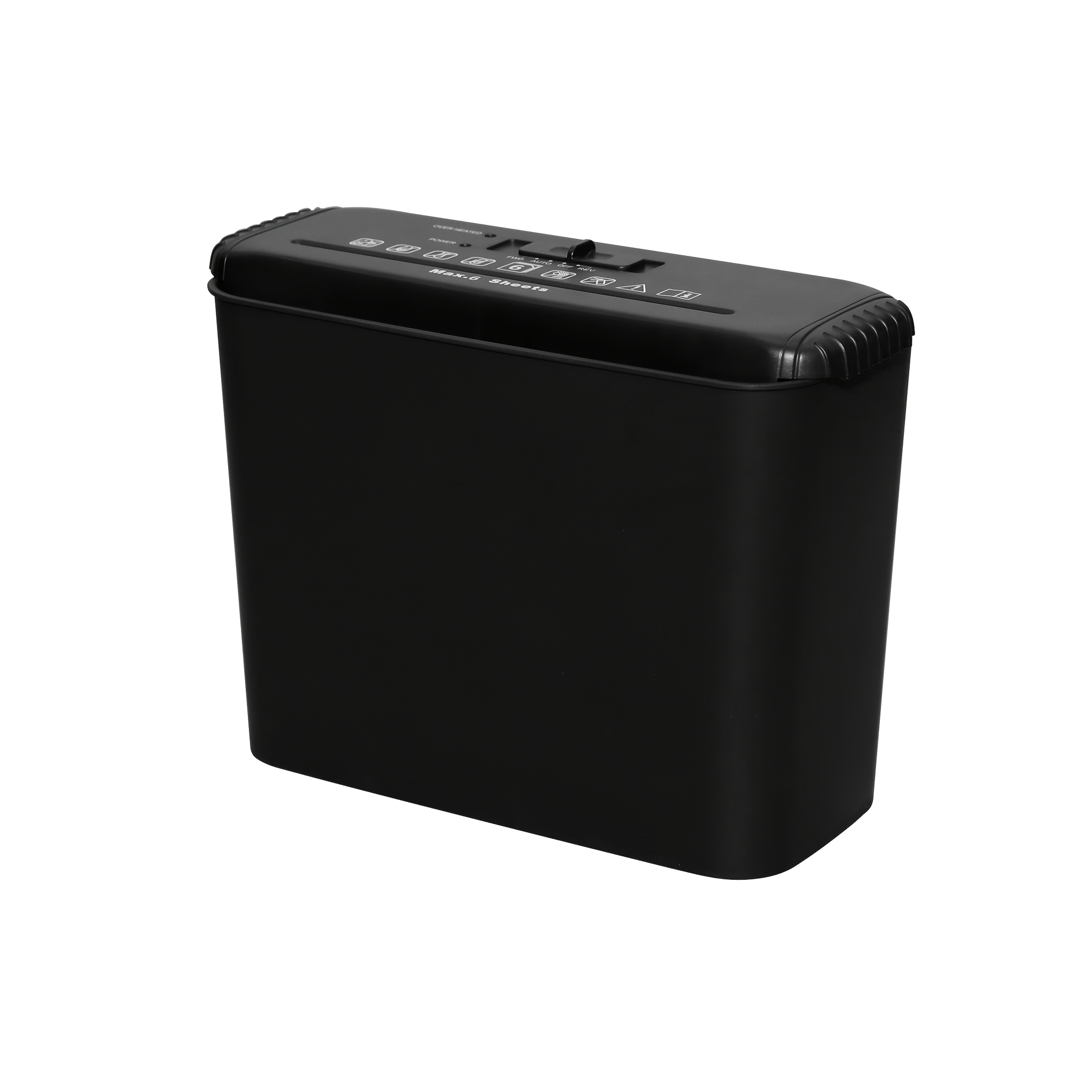 6-sheet Paper , 8l Bin, 6mm Cut, 32-42cm Telescopic Arm, Protection, Small Home Office