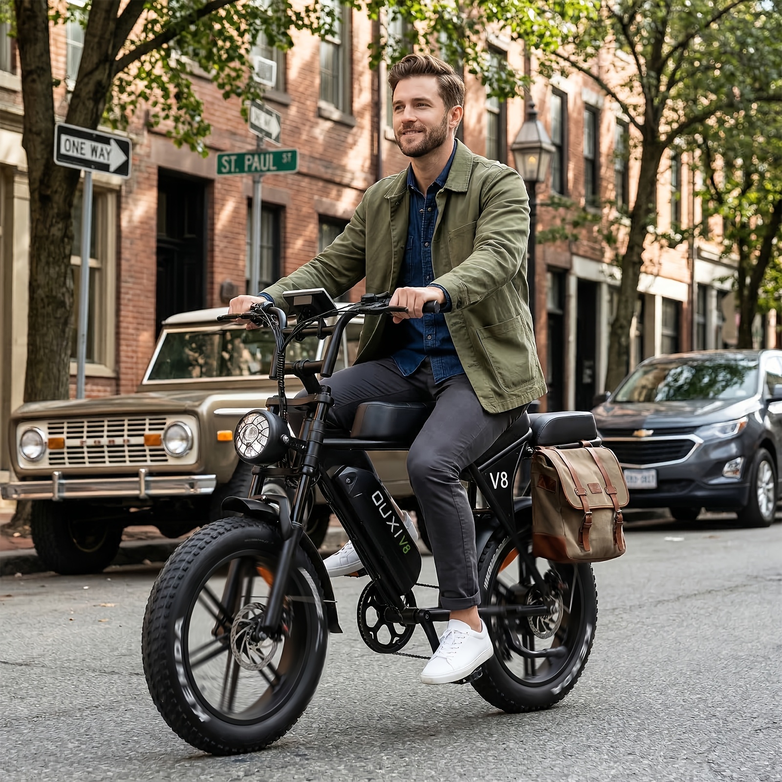 electric bike v8 electric mountain bike with 500w motor 48v 15ah 30ah removable larger battery 19mph h 20 tire e bike adult electric bicycles electric dirt bike electric mountain bike electric bicycle for adults e bike Product details 9