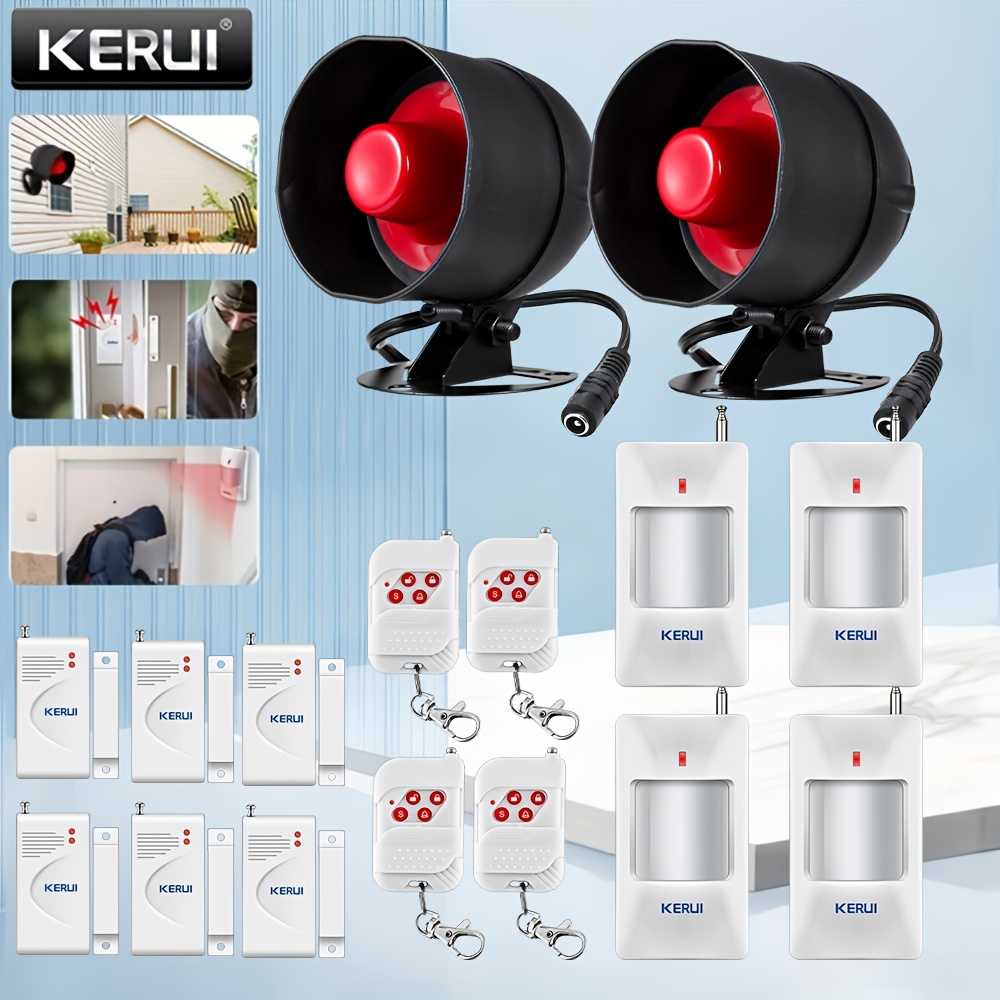 smart alarm system sold on Temu United States