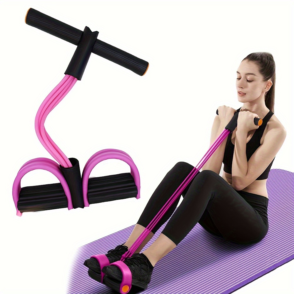 

6-tube Yoga Pedal Pull Rope - Fitness Equipment For Stretching, Slimming & Training Of Belly, Waist, Arm & Leg Muscles, Perfect Christmas Gift